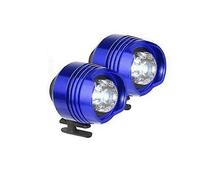 (Bleu) Lampe Frontale En Plastique Crocodile, Petite Lumière Amusante, Accessoires Pour Chaussures, Course Et Camping, Rechargeable Par Usb, Fk