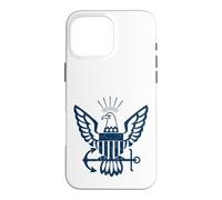 Bleu Marine américaine Coque pour iPhone 16 Pro Max