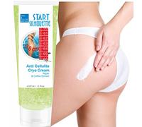 bleu & marine Bretania - Crème Minceur Silhouette Anti-Cellulite 227ml | Effet Froid avec Menthe | Riche en Algues Marines, Caféine | Action Drainante, Efficace contre la Peau d'Orange, 200 ml