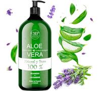 Bleu & Marine Bretania - Gel Après-Soleil Aloe Vera/Lavande 1000ml | Rafraîchissant, Hydratant, Apaisant | Anti-Âge | Pour Peaux Sensibles, 1L (Lot de 1)