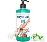 bleu & marine Bretania - Gel Froid Intense 500ml | Soulage les Jambes Lourdes et Douloureuses | Concentré Rafraîchissant et Décongestionnant | Texture Onctueuse, Transparent, 500 ml (Lot de 1)
