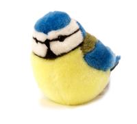 Bleu Mésange Par Kosen / Kösen - Exquis & Collection Peluche Oiseau - 14cm -