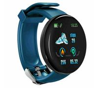 (Bleu) Montre connectée D18 pour écran Smartwatch Sports Tracker Blood