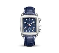 (Bleu) Montre originale MEGIR pour hommes, marque de luxe, rectangulaire, à quartz, style militaire,