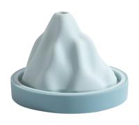 Bleu Moule à Glaçons Grand Cube en Silicone, Montagne de Neige | Facile à Nettoyer, pour Gelée et Glace, Usage Maison, Dessert, Décoration de Boissons