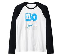 Bleu No Time For That Blue Graphic Manche Raglan