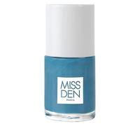 Bleu Pacifique, éclat océanique - Vernis à Ongles Vegan MISS DEN, teinte intense, finition lisse, inspiré du terroir français, 10 ml - Lot de 3