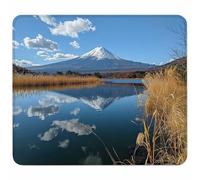 Bleu Petit Tapis de Souris 270x220mm avec Base en Caoutchouc Antidérapant et Imperméable, Gaming Tapis de Souris pour Femmes, Hommes, Ordinateurs Portables sans Fil, Cadeau Homme, Paysage 7-4784