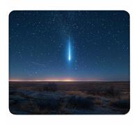 Bleu Petit Tapis de Souris 300x250mm avec Base en Caoutchouc Antidérapant et Imperméable, Gaming Tapis de Souris pour Femmes, Hommes, Ordinateurs Portables sans Fil, Cadeau Homme, Paysage G-1721