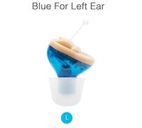 Bleu Pour gauche - Mini appareil auditif avec amplificateur Invisible, livraison gratuite, appareil auditif numérique réglable pour personnes sourdes