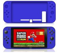 (bleu) pour Nintendo Switch coque cover case, Nintendo Switch coque housse - Etui en TPU souple de haute qualité de style dépoli