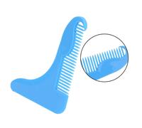 (Bleu)Pro Barbe Sculptant Structure Peigne Stylisation Outil Découpage Ligne