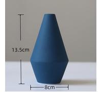 Bleu royal - Vase En Céramique De Couleur Mate Décoration Colorée Pour Salon Armoire De Table En Porcelaine