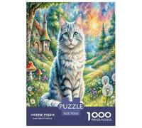 Bleu Russe 1000 Pièces Animaux Puzzle Défi Jouet Jeu Éducatif Unique Home Decor Adultes Cadeaux 70x50cm/1000pcs