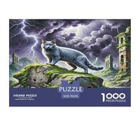 Bleu Russe 1000 Pièces Animaux Puzzle Défi Jouet Jeu Éducatif Unique Home Decor pour Adulte Art Mural Cadeau 70x50cm/1000pcs