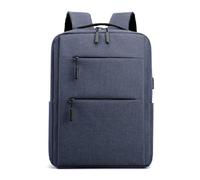 Bleu,Sac pour Ordinateur Portable élégant pour Femmes et Hommes - Sac pour Ordinateur Portable Durable de 15,6 Pouces, Port de Chargement USB, Parfait pour Le Travail et Les études
