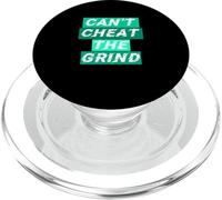 Bleu sarcelle clair Aqua Can't Cheat The Grind Light Teal Aqua PopSockets PopGrip pour MagSafe