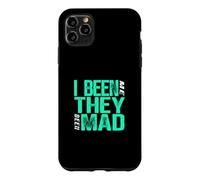 Bleu Sarcelle Clair Aqua Color They Mad I Been Me Bleu Sarcelle Clair Aqua Coque pour iPhone 11 Pro Max