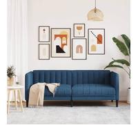 Bleu SOFA - PHSH - Canapé avec 2 places - contemporain - bleu tissu - C1907