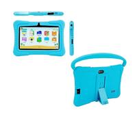 Bleu Tablette tactile 7 pouces WiFi Bluetooth Android tablette éducative pour enfants apprentissage écran HD multi-fonction