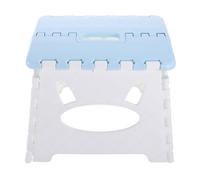 Bleu Tabouret Pliant Portable en Plastique pour Garçon et Filles et Pêche | Ouverture D'une Main, Style Cartoon, pour Pique-niques et Camping en Camping-car, Aide à Atteindre