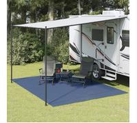 Bleu - Tapis de tente bleu 4x3 m - Montage facile &21918