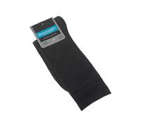 Bleuforêt Socke über das Kalb - 1 paar - Flachnaht - ohne Frotte - Fine - Coton - Noir - 39/42