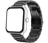 Bleushaweu Bracelet compatible avec la montre intelligente Blackview R50 1,85 ", en acier inoxydable, compatible avec la montre connectée Blackview R50/R30 Pro/R30