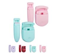Blevora Eyelash Curler, 2025 New Viral Blevora Nutrient Lash Curlers, Nutrient Lash Curlers, Lash Curler with Pinch-Free Design, with Soft Lash Silicon Pads, for All Eye Shapes (Pink+Green)