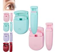 Blevora Eyelash Curler, Viral Blevora Nutrient Lash Curlers, Gentle Lash Tool, with Soft Lash Silicon Pads, for All Eye Shapes(E)