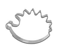 BLEX Halusky en Forme de hérisson Emporte-pièce en Acier Inoxydable, Fer Blanc, Argent, 1.5 x 4.6 x 4.5 cm