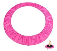 BLGVGKLPNT Coussin de Protection Trampoline Fitness,Coussin de SÉcuritÉ de Remplacement, Mini Trampoline Interieur Fitness Adulte,Résistant Aux UV, Protection Bordure (Rose,1.01m-6 Holes)