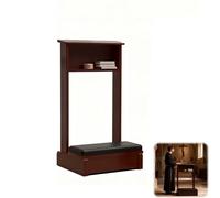 Bliajkswyr Siège de méditation siège de Banc Tabouret à Genoux de méditation avec Coussin éponge 43 x 50 x 80 cm Tabouret Prière Accessoires pour La Cérémonie Home Studio