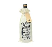 Bliceon Sacs à vin décoratifs avec cordon de serrage avec citations humoristiques, cadeaux d'anniversaire amusants, cadeaux pour meilleures amies, épouses, mamans, sœurs et collègues, amateurs de vin