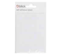 Blick White Circle Lot de 140 Étiquettes Autocollantes 19 mm