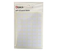 Blick White Lot de 360 autocollants 9 mm x 13 mm