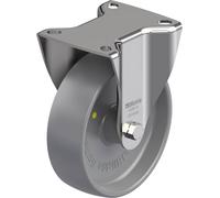 Blickle 700823 BX-PO 125G-ELS Roulette fixe en acier inoxydable Diamètre de la roue: 125 mm Capacité de charge (max.): 250 kg 1 pc(s)