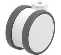 Blickle 867702 LKD-PATH 125K Roulette double en plastique Diamètre de la roue: 125 mm Capacité de charge (max.): 125 kg 1 pc(s)