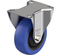 Blickle 901186 BX-POBS 100XKA Roulette fixe en acier inoxydable Diamètre de la roue: 100 mm Capacité de charge (max.): 200 kg 1 pc(s)