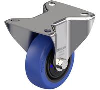 Blickle 905289 BX-POBS 80XKF Roulette fixe en acier inoxydable Diamètre de la roue: 80 mm Capacité de charge (max.): 140 kg 1 pc(s)