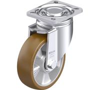 Blickle 917967 LH-ALB 125K-1 Roulette pivotante en tôle dacier Diamètre de la roue: 125 mm Capacité de charge (max.): 550 kg 1 pc(s)