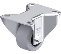 Blickle 945678 B-POEV 60KF-SG Roulette fixe en acier inoxydable Diamètre de la roue: 60 mm Capacité de charge (max.): 120 kg 1 pc(s)