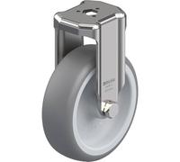 Blickle Roulette fixe BKRXA-TPA 101G, diamètre de la roue : 10 cm, capacité de charge : 109,8 kg.