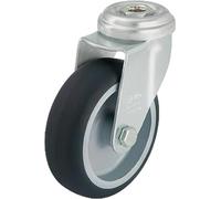 Blickle Roulette pivotante LRA-TPA 50G, diamètre de roue 5 cm, capacité de charge 50 kg