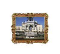 Blida Algérie Aimant de réfrigérateur 3D Souvenir de voyage Décoration de réfrigérateur Autocollant magnétique Collection artisanale