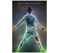 BLIJR 1000 pièces Puzzles pour Championnat d'Europe de footballCristiano Ronaldo (33) Adultes Enfants Puzzle Jouet dagogique jeu 1000 Piece 29.5x19.6inch(75x50cm) Sans Cadre