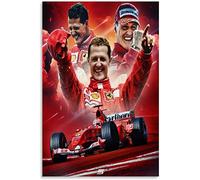 BLIJR 200 pièces en bois Puzzle Michael Schumacher Fond d'écran Hd Poster Enfants Adultes Jouets dagogique jeu Puzzles 200 Piece 13.7x9.8inch(35x25cm) Sans Cadre