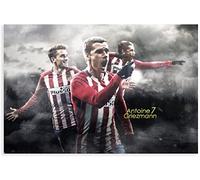 BLIJR Puzzles 1000 pièces pour Adultes EnfantsAthlète vedette du football Antoine Griezmann Aports (61) dagogique jeu Jouets Puzzle bois 1000 Piece 29.5x19.6inch(75x50cm) Sans Cadre