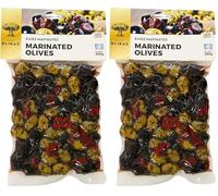 Blikas Mélange d’Olives Grecques Vertes & Kalamata | 2x250g (Lot de 2)