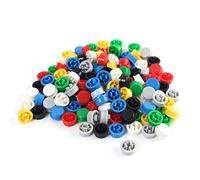 BliliDIY 140Pcs Kit De Capuchon De Bouton Tactile De Couleur Mélangée Ronde pour Commutateurs Tactiques 12X12X7.3Mm